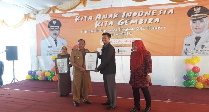 Smpit Rj Kembali Meraih Penghargaan Dari Pemerintah Kota Cilegon Smp